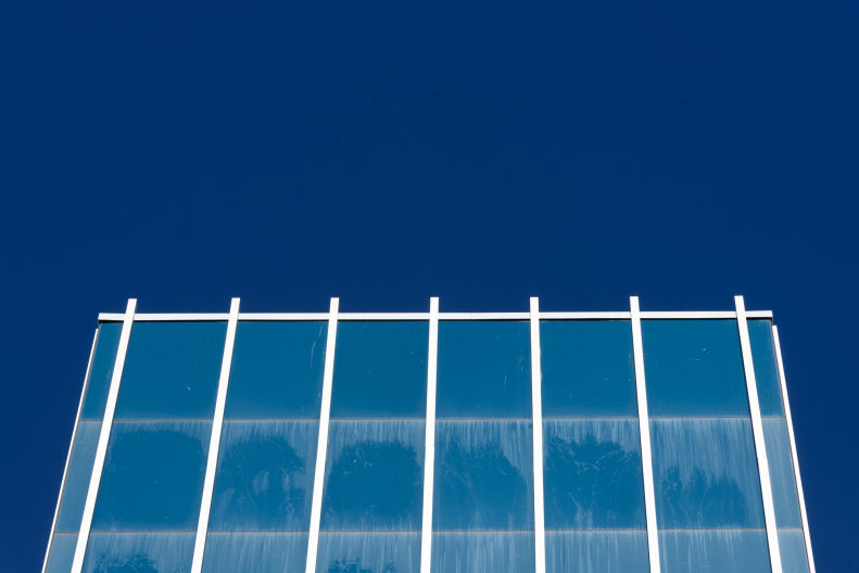 Miami Blue skies and architecture
