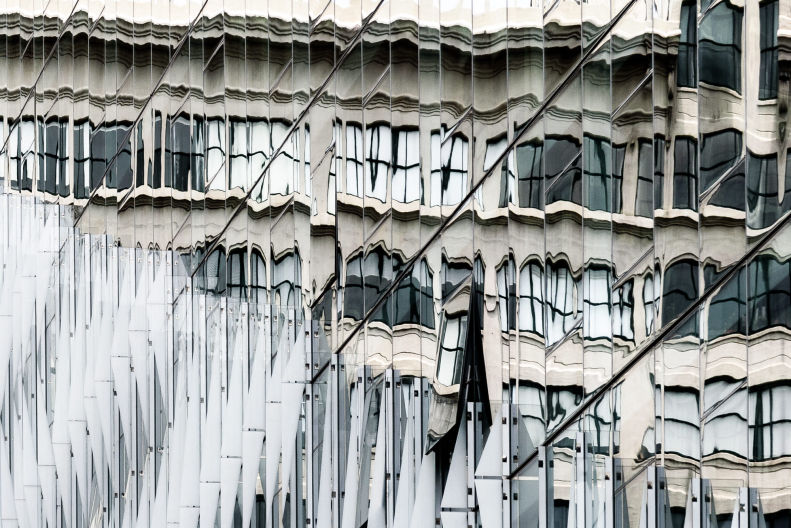 New York architecture reflections
