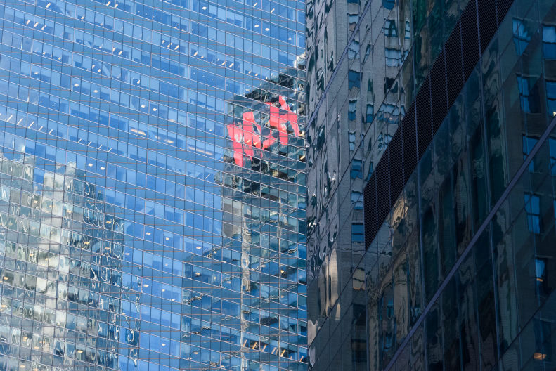 New York architecture reflections