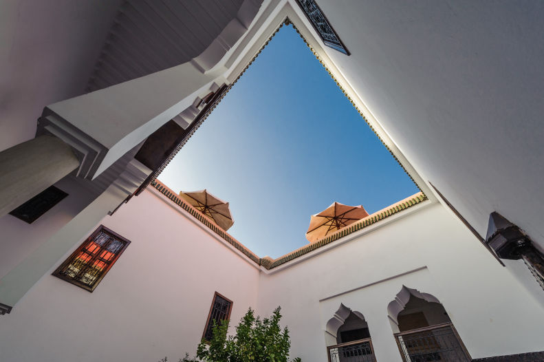 The Riad Porte Royale in the Medina of Marrakech